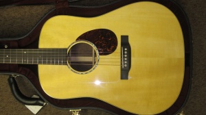 Martin Custom Wildwood Dreadnought, Authentic-thickness Adirondack Spruce Top/Wild-Grain East Indian Rosewood!