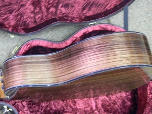 View the album Taylor Custom GACE, Sinker Redwood/Premium Rosewood, 12-Fret