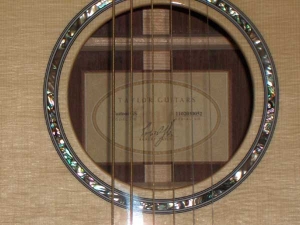 View the album Taylor Custom GSCE, Secret Amazon Rosewood, Set #3 - SOLD