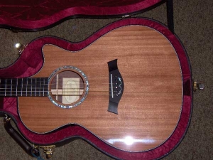 View the album Taylor Custom GCCE, Secret Amazon Rosewood, Set #13 - SOLD