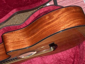 View the album Taylor Custom GACE, Secret Macauba Brazilian Rosewood, Set #17 - SOLD