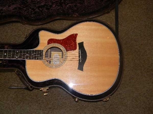 View the album Taylor 416 CE, Fall 2009 Limited Edition, East Indian Rosewood/Sitka Spruce - SOLD