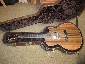 View the album Taylor Custom GSCE 12-String, Sinker Redwood Premium Rosewood