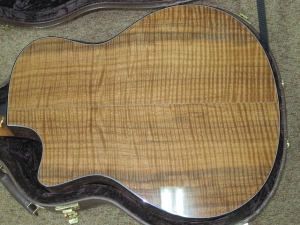 View the album TAYLOR CUSTOM GSCE 12-STRING, Highly-Flamed Premium Claro Walnut Top, Back, and Sides