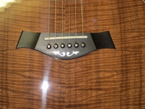 View the album Tayor Custom GACE, Flamed Claro Walnut! SOLD!