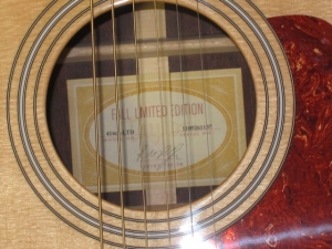 Taylor Fall Limited, 414CE  Rosewood and Sitka Spruce