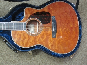 Larrivee Custom LV-05E, ALL QUILTED MAHOGANY! #3