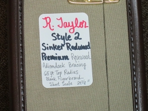 View the album R. TAYLOR, SINKER REDWOOD AND VERY PREMIUM EAST INDIAN ROSEWOOD