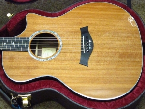 Taylor Custom GACE, Old-Growth Redwood/Rare Amazon Rosewood!