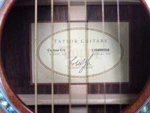 Taylor Custom GACE, Old-Growth Redwood/Rare Amazon Rosewood!