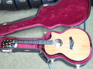 Taylor Custom GACE, Old-Growth Redwood/Rare Amazon Rosewood!