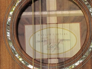 Taylor Custom GSCE, Sinker Redwood, Grafted Walnut!!