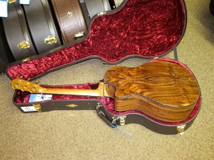 Taylor Custom GSCE, Sinker Redwood, Grafted Walnut!!