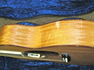 Larrivee Custom OM-05E, All Brazilian Mahogany, L.R. Baggs Anthem Pickup