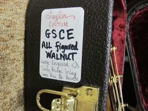 Taylor Custom GSCE, All Figured Walnut! WOW!