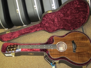 Taylor Custom GSCE, All Figured Walnut! WOW!